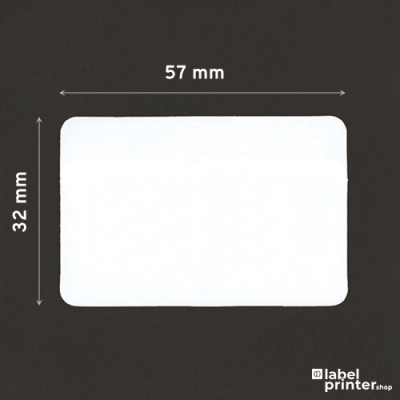 Dymo 11354 compatible labels, 57 x 32mm, 1000 etiketten