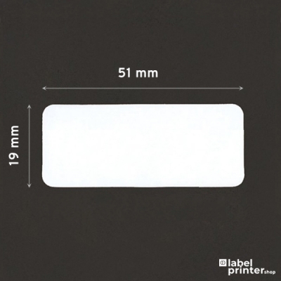 Dymo 11355 verwijderbare compatible labels, 51 x 19mm, 500 etiketten
