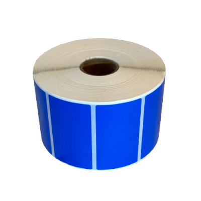 Zebra blauwe compatible labels, 57 x 32mm, 1500 etiketten