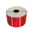 JINO rode labels, 57 x 32mm, 1500 etiketten