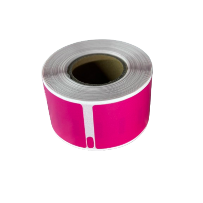 Dymo 99010 compatible labels regenboogpakket, 28 x 89mm, 6x 130 etiketten