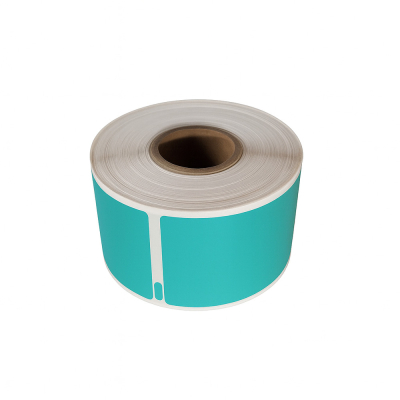 Dymo 99012 compatible labels regenboogpakket, 36 x 89mm, 6x 260 etiketten