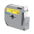 Brother M-K631 compatible lettertape zwart op geel 12mm