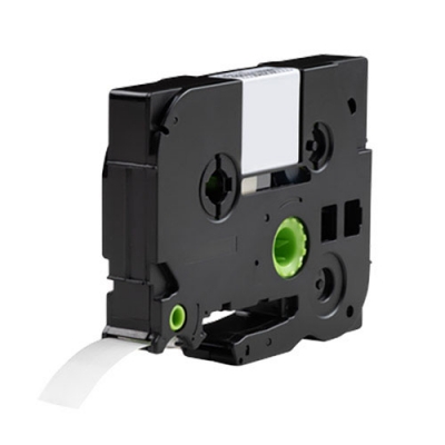 Brother TZ-S-231 compatible lettertape zwart op wit 12mm