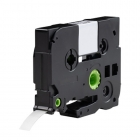 Brother TZe-FX221 compatible flexibel lettertape zwart op wit 9mm